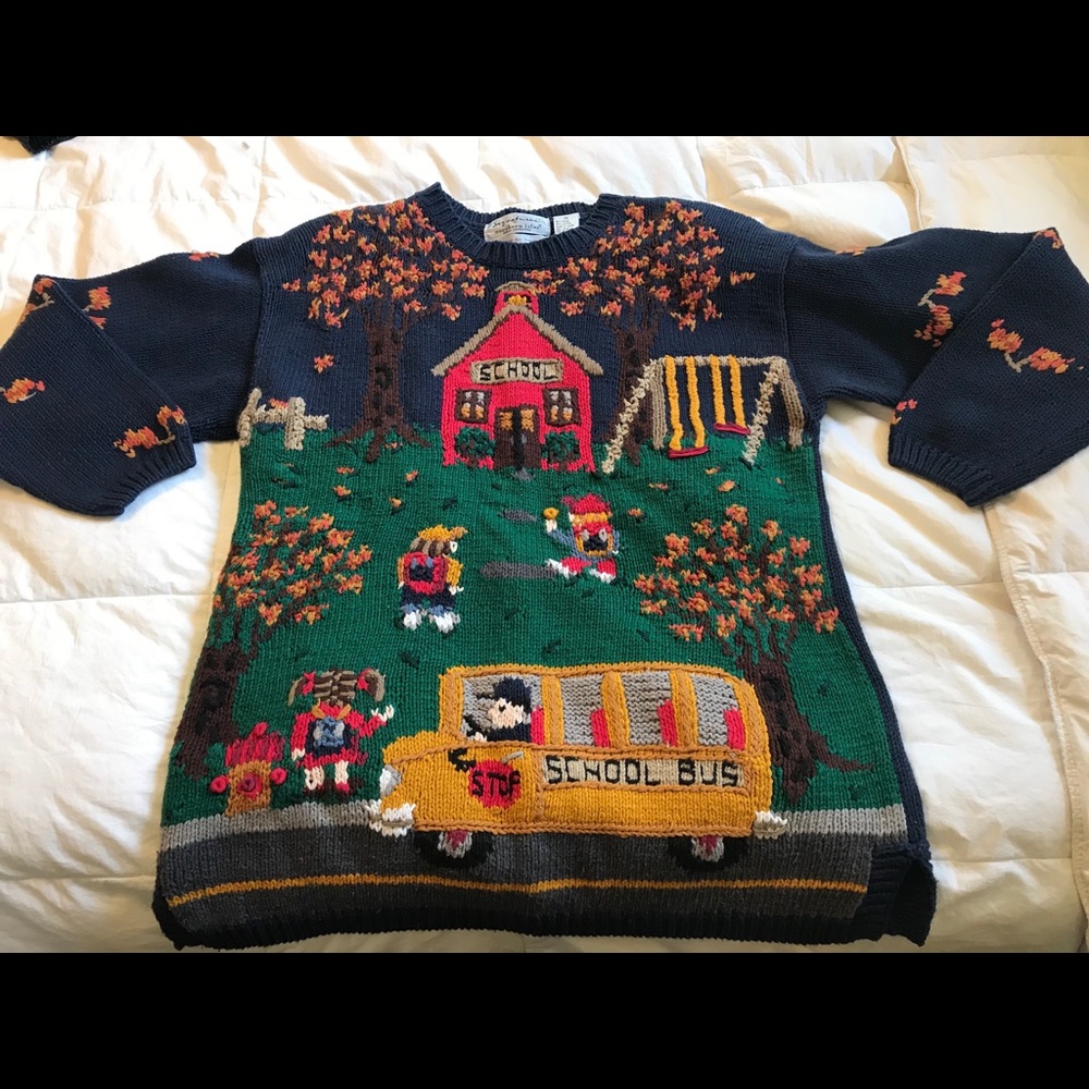 Northern Isles “a beautiful school day” sweater